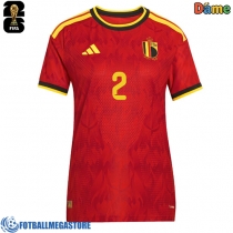 Fotballdrakt Dame Belgia Zeno Debast #2 Hjemmedrakt VM 2026 Kortermet